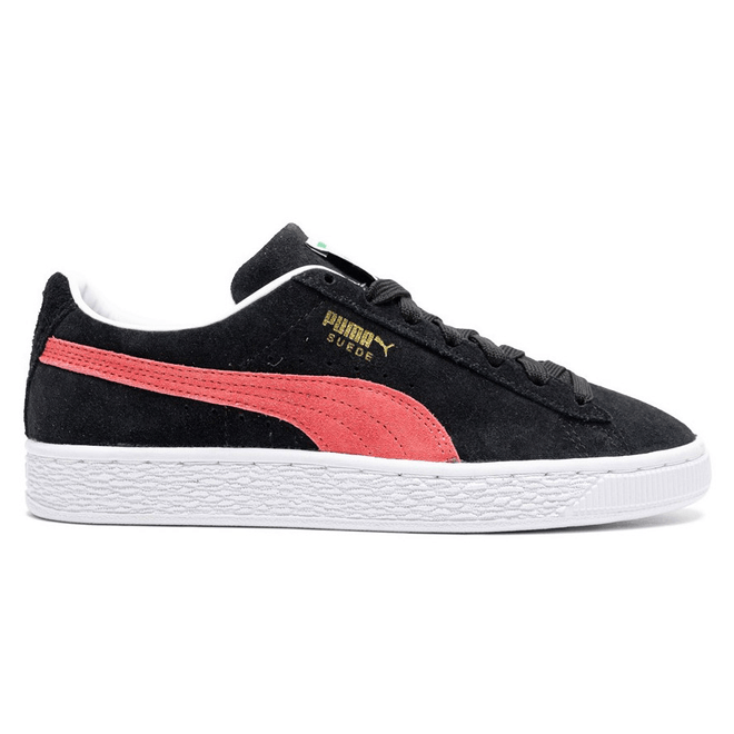 Puma Suede Classic 21 Black Paradise Pink (W) 381410-28