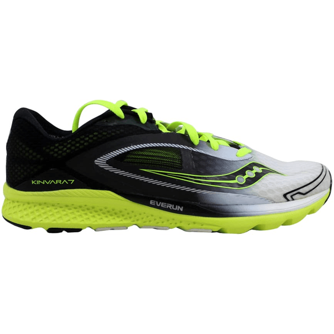 Saucony Kinvara 7 White/Black-Citron S20298-3