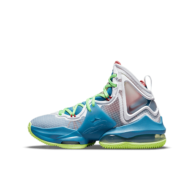 Nike Lebron 19 Dutch Blue Lime Glow (GS)