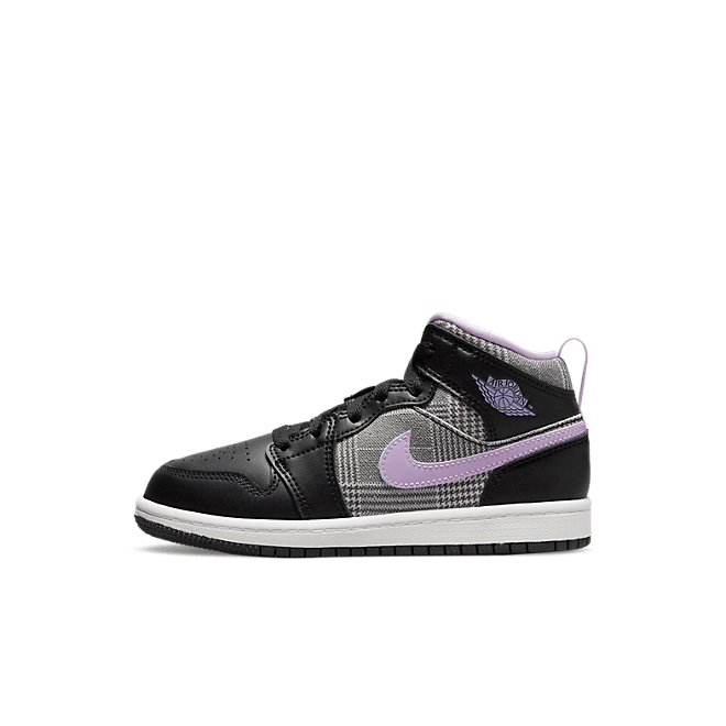 Jordan 1 Mid Houndstooth (PS) DC7227-015