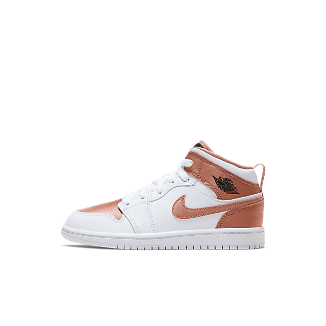 Jordan 1 Mid White Rose Gold (PS) 640737-190