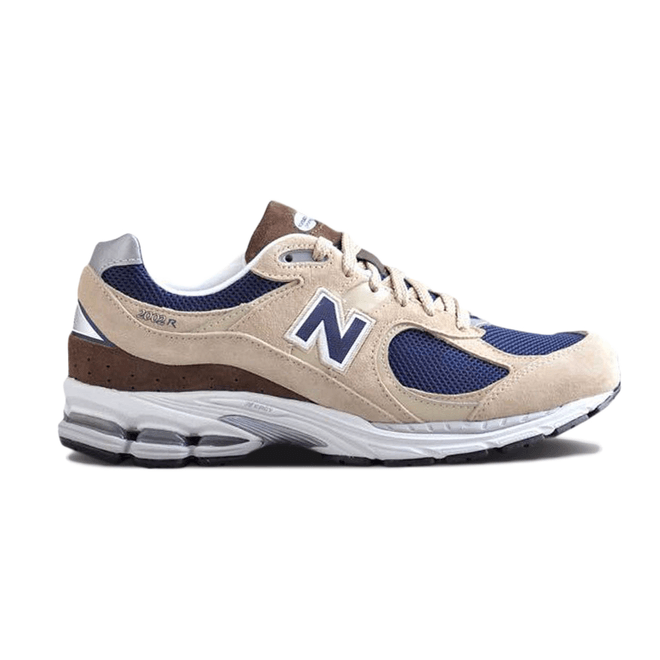 New Balance 2002R Beige Navy Blue