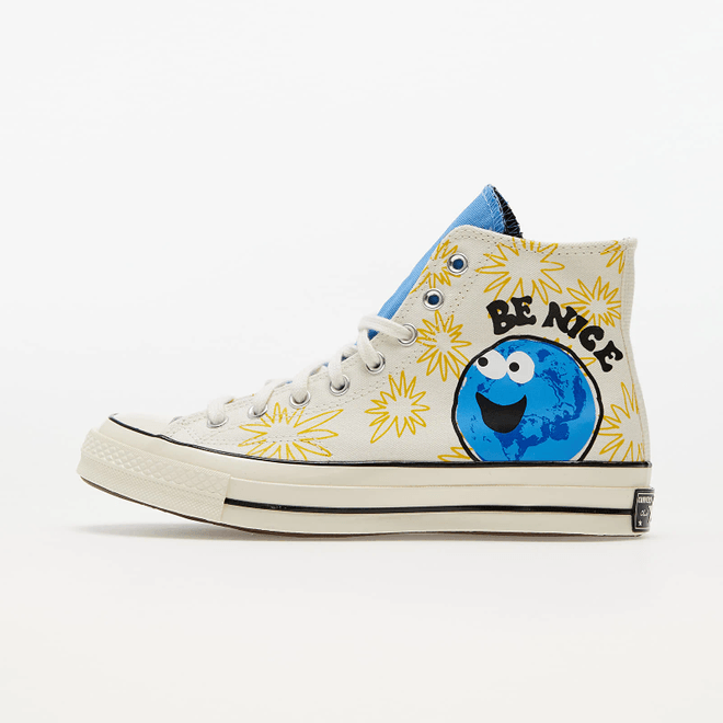 Converse Chuck 70 Be Nice Floral Egret/ University Blue/ Amarillo