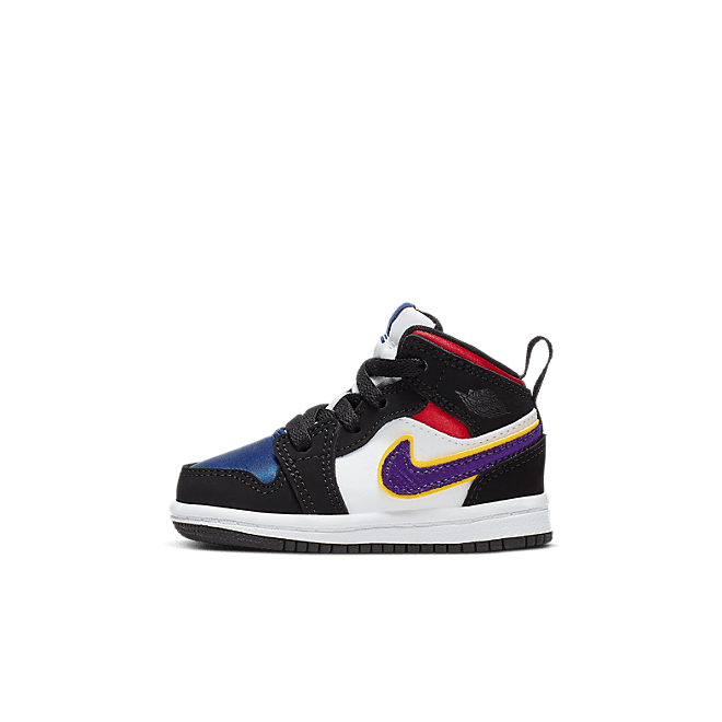 Jordan 1 Mid SE Black Field Purple (TD) BQ6933-005