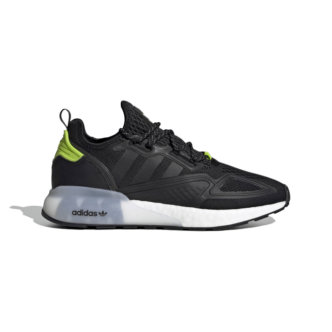 adidas ZX 2K Boost Black Semi-Solar Slime FY4497