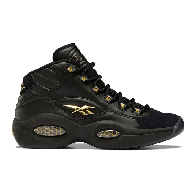 Reebok Question Mid Black Gold