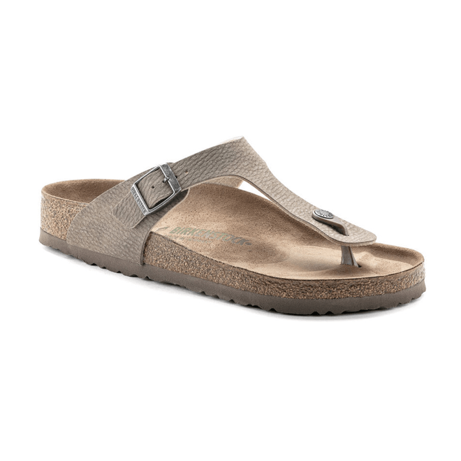 Birkenstock Gizeh MF Desert Dust Gray Taupe Vegan 1022791