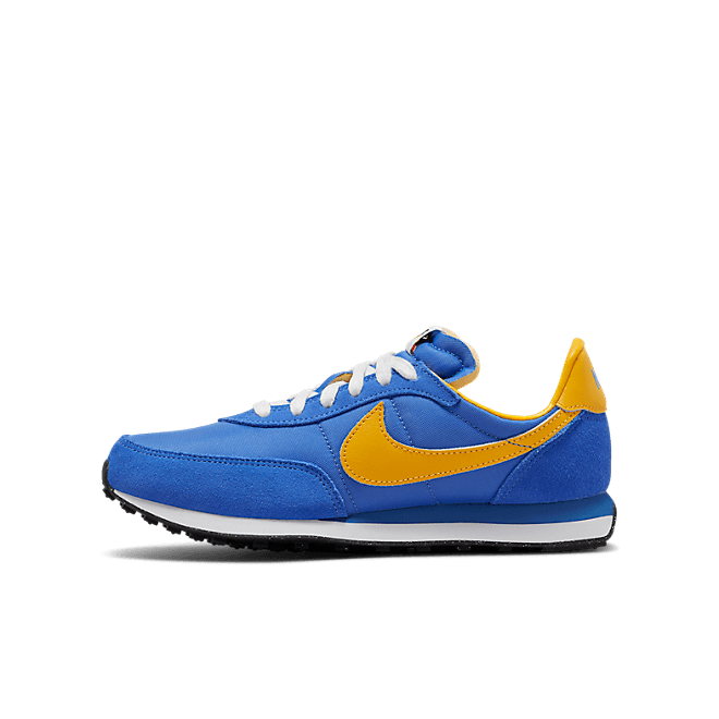 Nike Waffle Trainer 2 Medium Blue University Gold (GS) DC6477-402