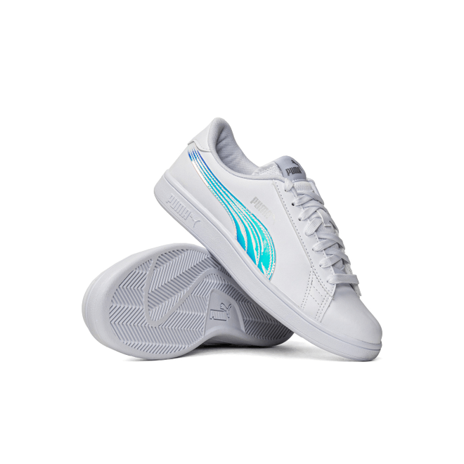 Sneaker für Kinder Weiß Puma Smash v2 Holo Jr 385574-01