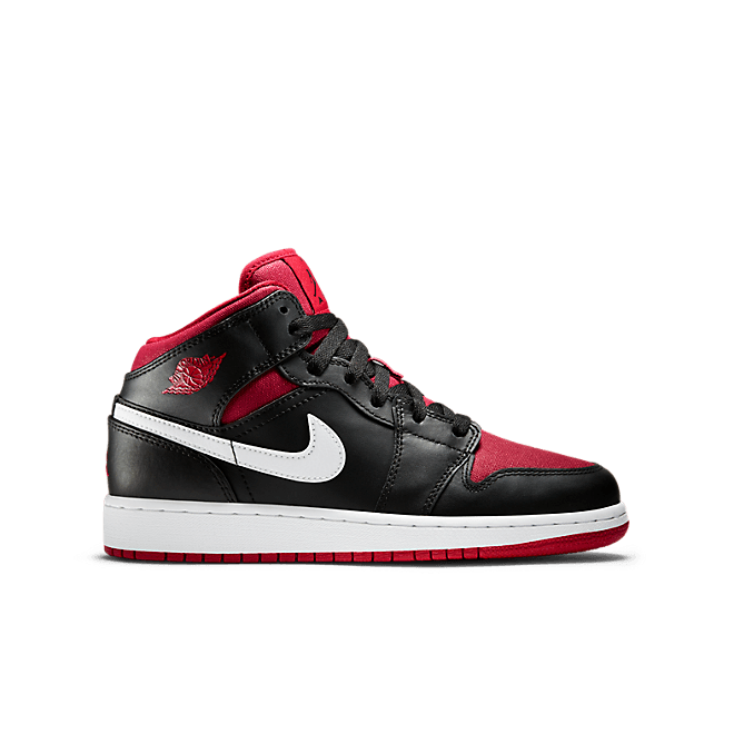 Kids Air Jordan 1 Mid (GS) Big Kids Basketball  554725-020