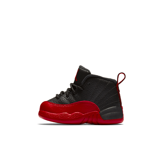 Air Jordan 12 Retro TD 'Flu Game' 2016 Black/Varsity Red Infant/Toddler 