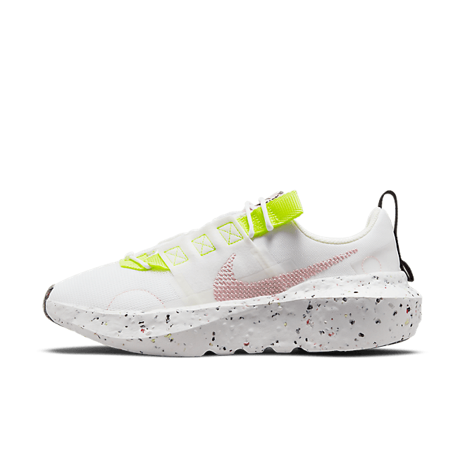 Nike Womens WMNS Crater Impact White Volt Marathon Running 