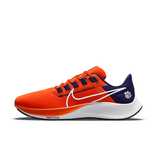 Nike College Air Zoom Pegasus 38 Clemson Marathon Running 