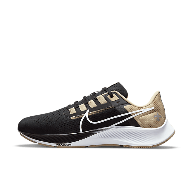 Nike Air Zoom Pegasus 38 NFL New Orleans Saints Marathon Running 