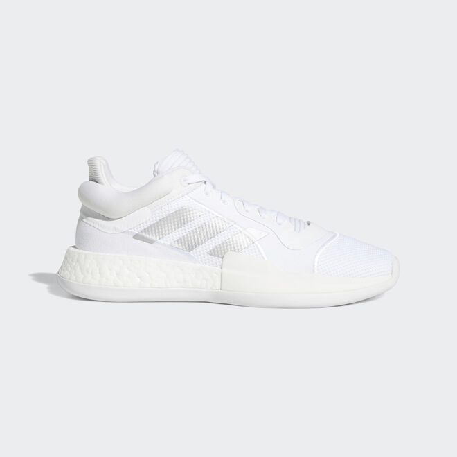 adidas Marquee Boost Low Triple White Basketball  EG2805