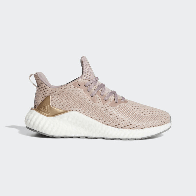 adidas Womens WMNS AlphaBoost 'Pink Copper Metallic' Pink Spirit/Copper Metallic/Cloud White Marathon Running 