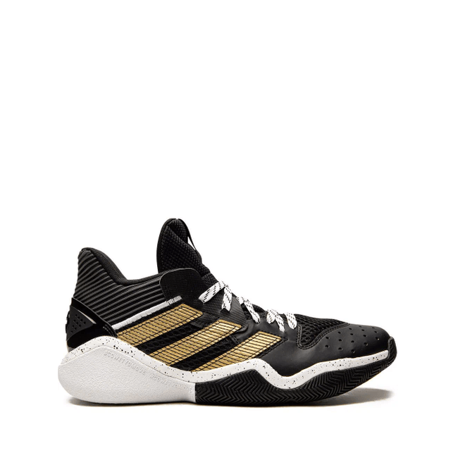 adidas Harden Stepback 'Black Gold' Core Black/Gold Metallic/Cloud White Basketball  FX7655