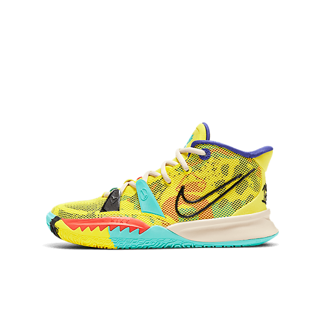 Nike Kyrie 7 1 World 1 People Electric Yellow (GS) CT4080-700