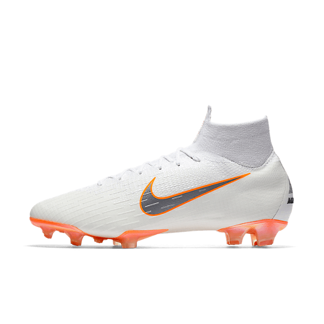 Nike Mercurial Superfly 6 Elite FG White Total Orange