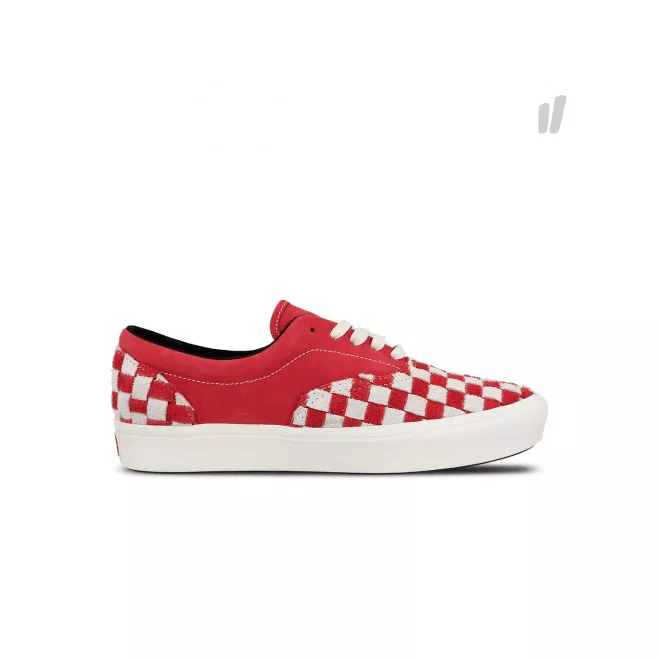 Vans Comfycush Era XL Racing Red Chenille Checkerboard VN0A45JYVNQ