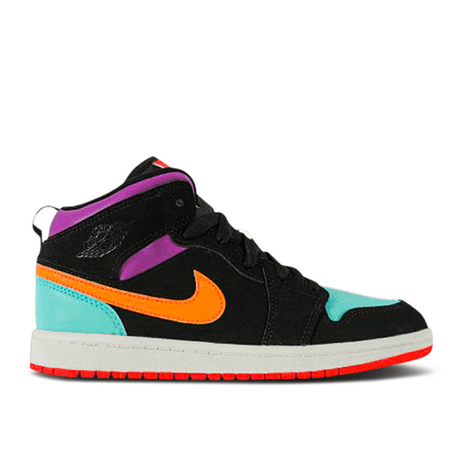 Jordan 1 Mid Multi-Color (PS) 640734-083