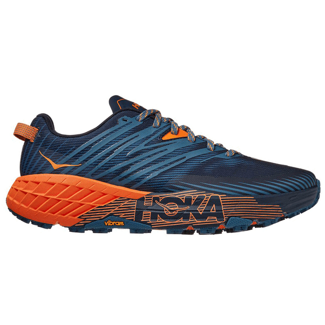 Hoka One One Speedgoat 4 Real Teal Persimmon Orange 1106525-RTPO