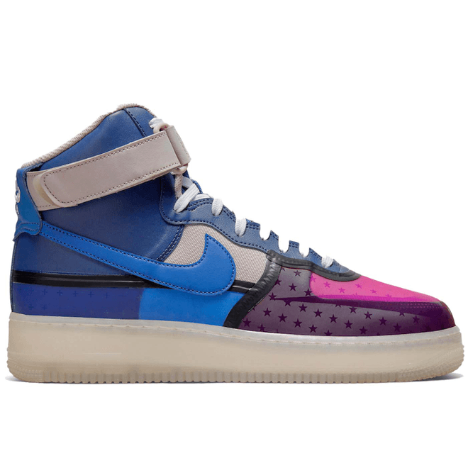 Nike Air Force 1 High '07 Premium Thunder Blue Pink Prime