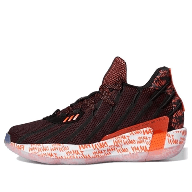 adidas Dame 7 GCA 'I Am My Own Fan 2KDAY' Core Black/Solar Red/Cloud White Basketball  G55199