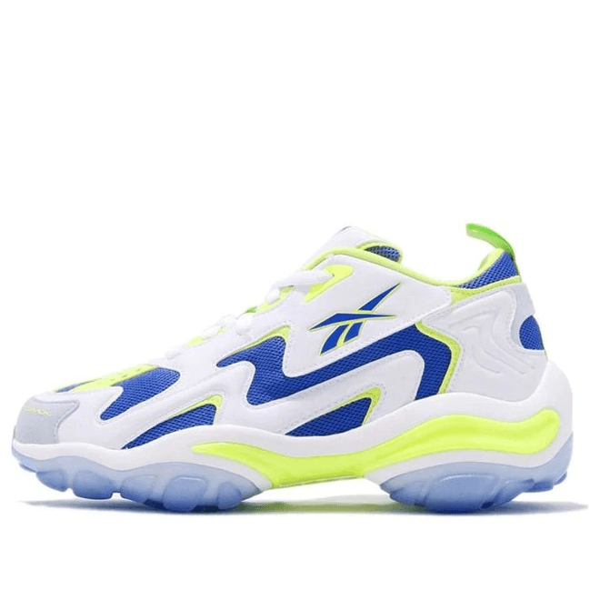 Reebok DMX Series 1600 'Lime Cobalt' White/Neon Lime/Cobalt Marathon Running 