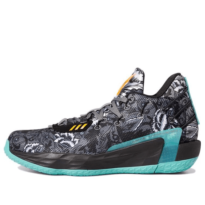 adidas Dame 7 GCA BLACK/BLUE/GRAY Basketball  FX7446