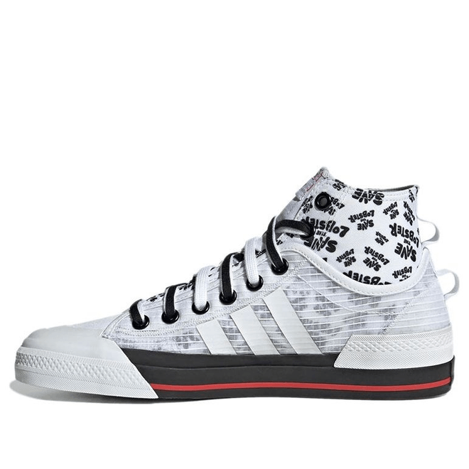 adidas originals Nizza Hi DL White/Black 