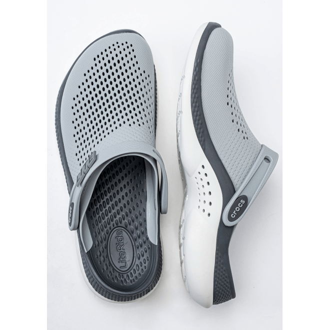 Pantoletten Grau Crocs LiteRide 360 Clog