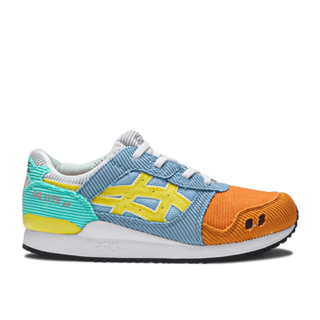 Kids ASICS Sean Wotherspoon x atmos x Gel Lyte 3 PS 'Corduroy' Marathon Running  1204A018-000