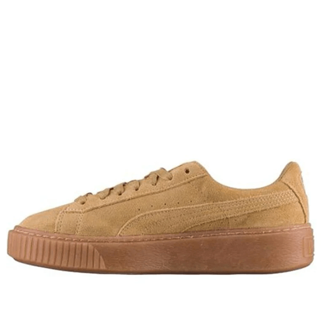 Puma Womens WMNS Suede Platform SD 'Oatmeal' Oatmeal 364718-01