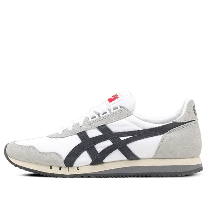 Onitsuka Tiger Dualio Black and White Marathon Running  D600N-0190