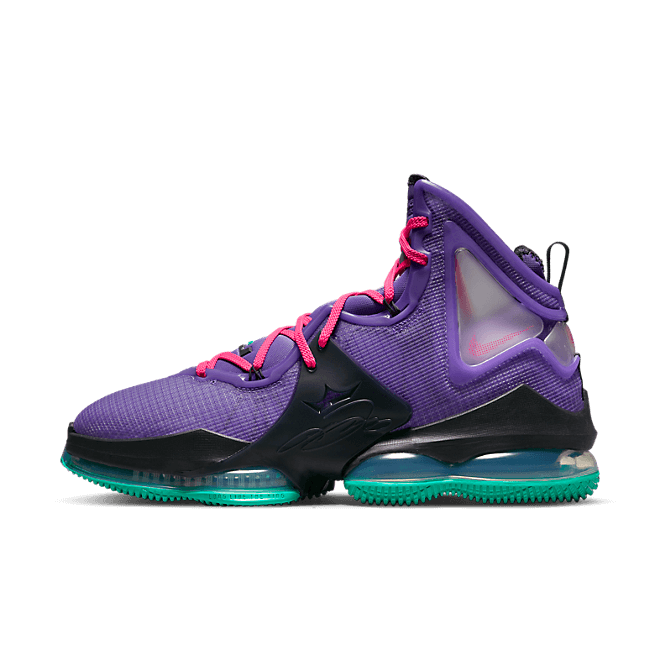 Nike LeBron 19 EP Purple Teal 19 PURPLE Basketball  DC9340-500