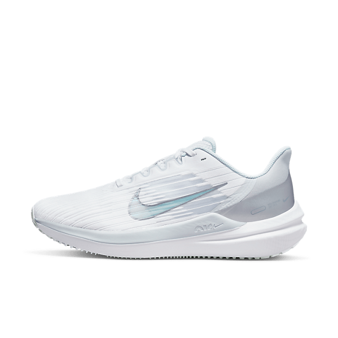 Nike Womens Air Winflo 9 White Marathon Running 