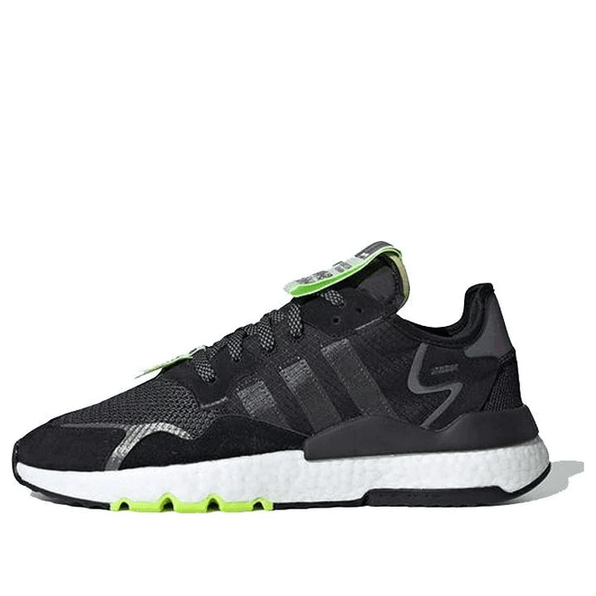 adidas originals Nite Jogger Shanghai Limited Black Marathon Running 