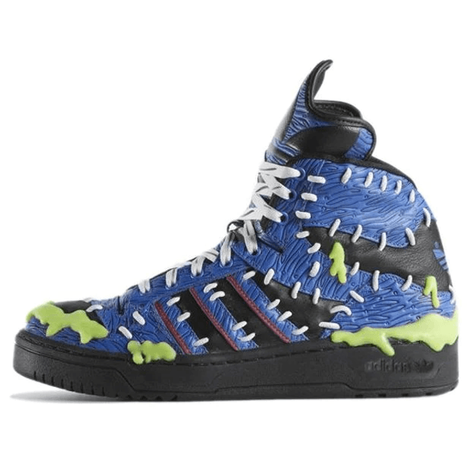 adidas originals Jeremy Scott Mad Logo Teeipo Blue M18992