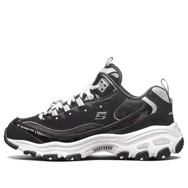 Skechers D'Lites Black 12242-BKW