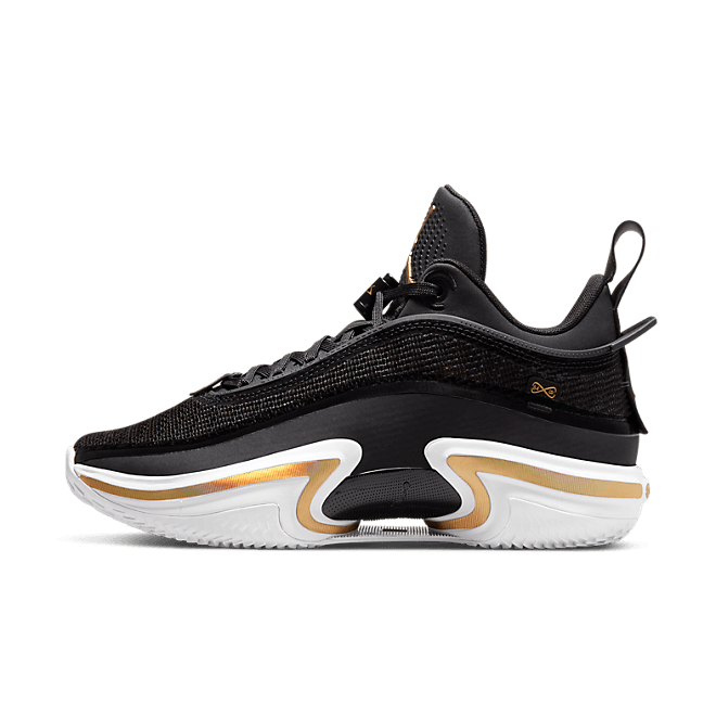 Jordan Nike Air 36 Low PF Black Gold BLACK