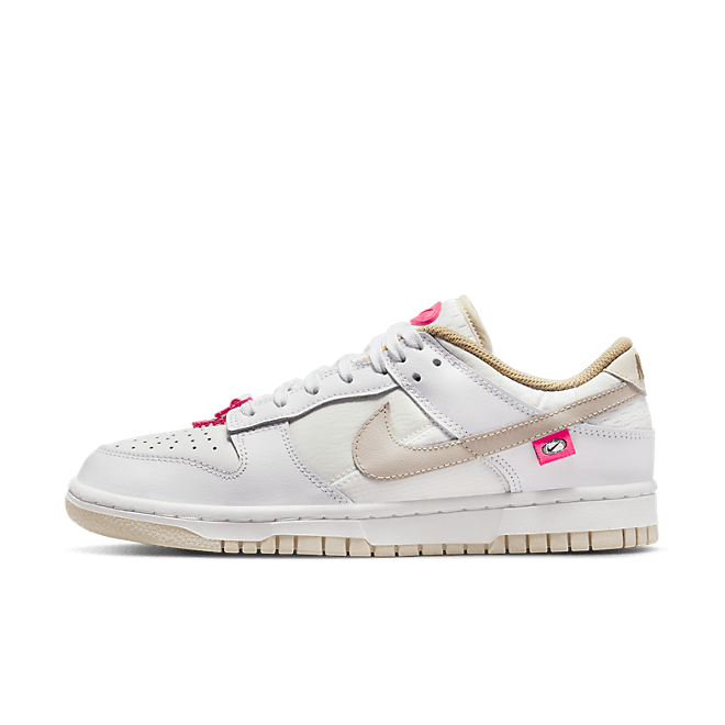 Nike WMNS Dunk Low White String Pink  DX6060-121