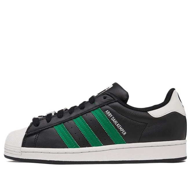 adidas WMNS Originals Superstar x Abby Dahlkemper Black Bold Green  GV8825