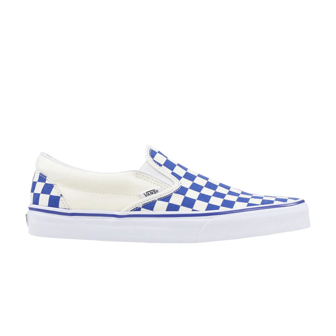 Vans Classic Slip-On 'Primary Check' True Blue VN0A38F7P0U