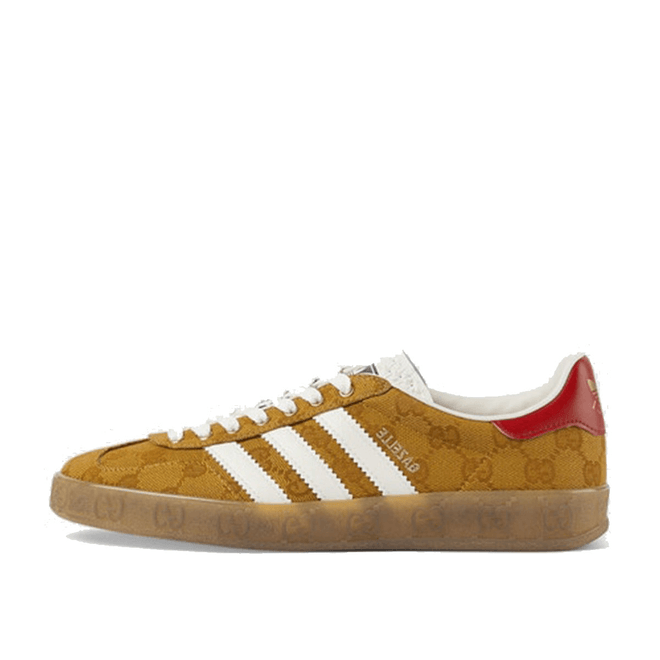 Adidas adidas WMNS x Gucci Gazelle Original GG Beige Brown