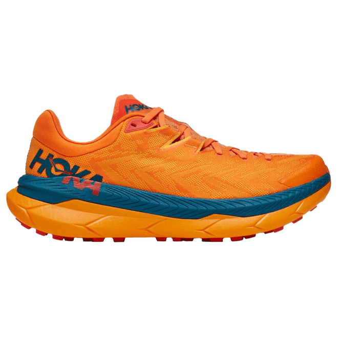 Hoka One One Tecton X Persimmon Orange Blue