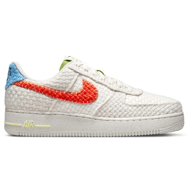 Nike Air Force 1 Low Hemp White Orange University Blue DV2112-001