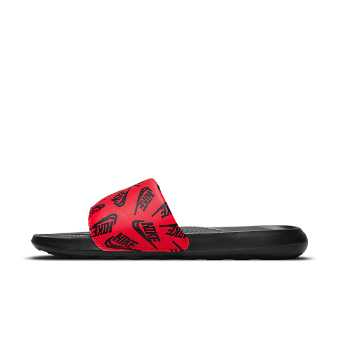 Nike Victori One Slide Red Logo Print CN9678-601