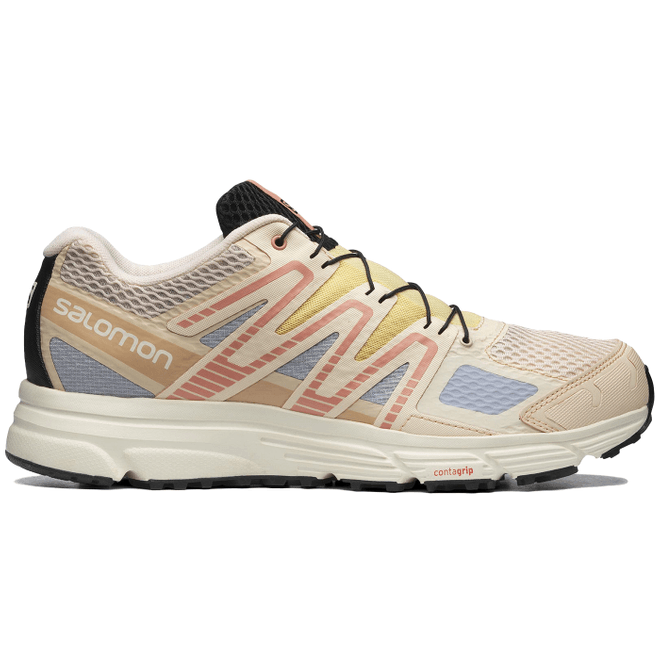 Salomon X-Mission 4 Beige Lavender Yellow