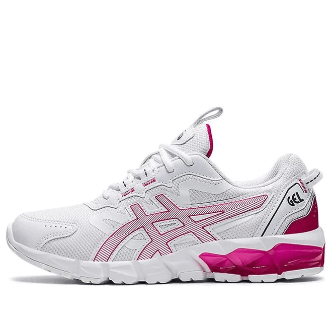 Asics Kids White & Pink Gel-Quantum 90  1204A003-100